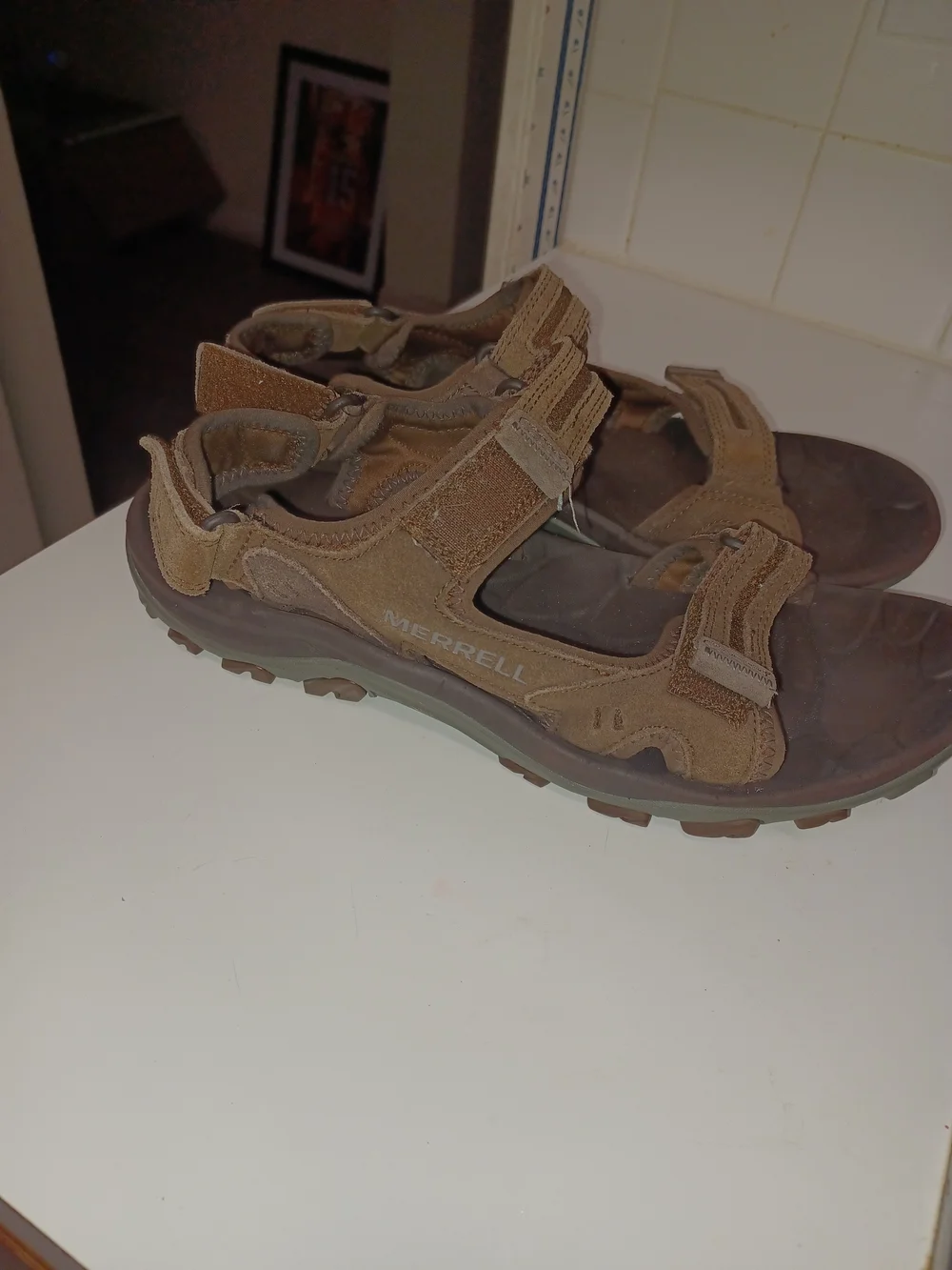 Merrell Brown Adjustable Strap Sandals